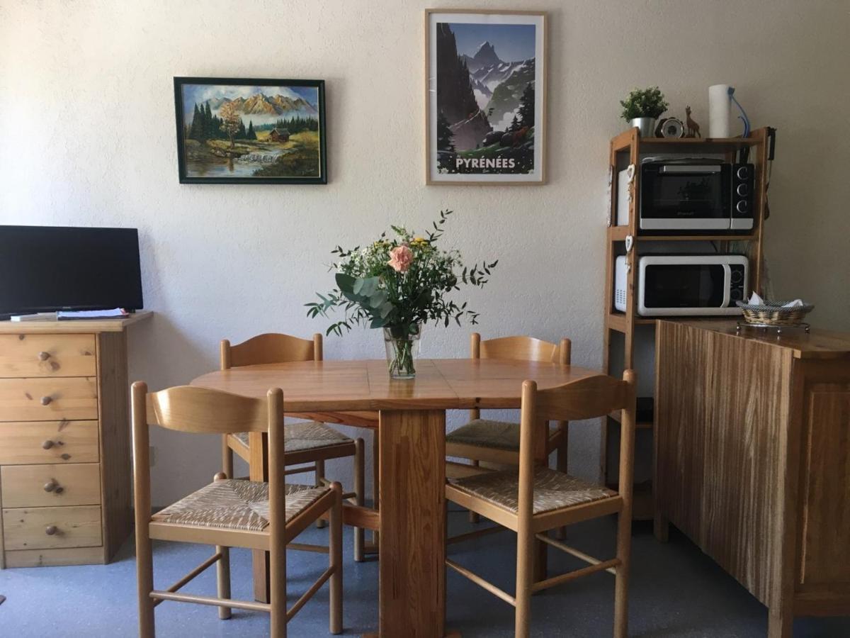 Studio St Lary Proche Du Centre, Au Calme Avec Vue Montagne 생라리술랑 외부 사진